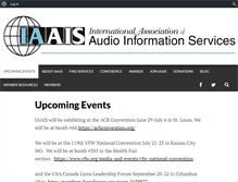 Tablet Screenshot of iaais.org